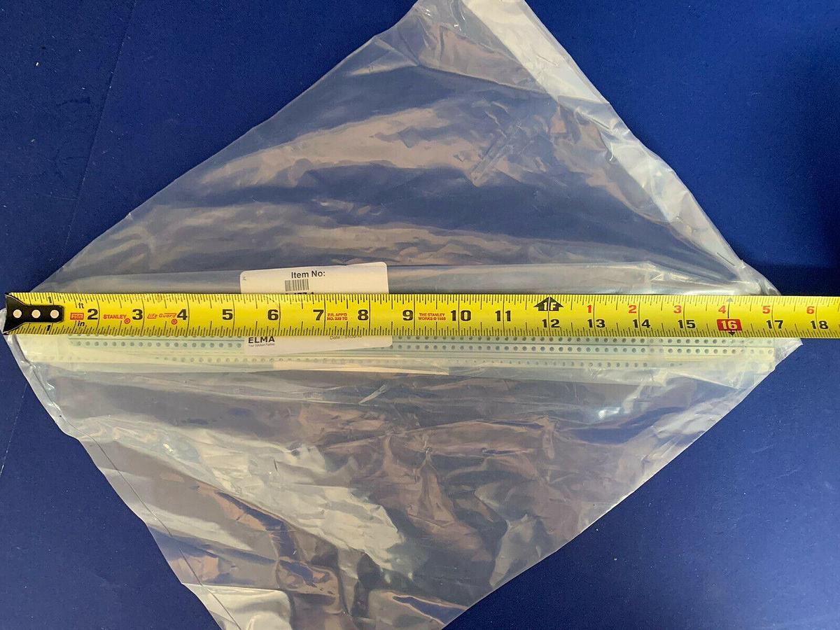 Elma 66-199 Tapped Strip, M2.5, 2-6mm Wide, 16.75" Long, Steel, Lot of 35 New