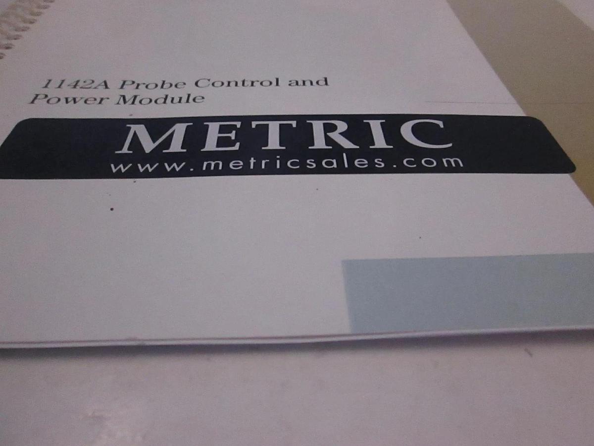Used Agilent 1142A Probe Control and Power Module User and Service Guide, Used