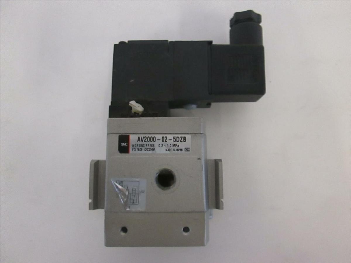 Used SMC, Solenoid Valve, V2000-02-5DZB, Used