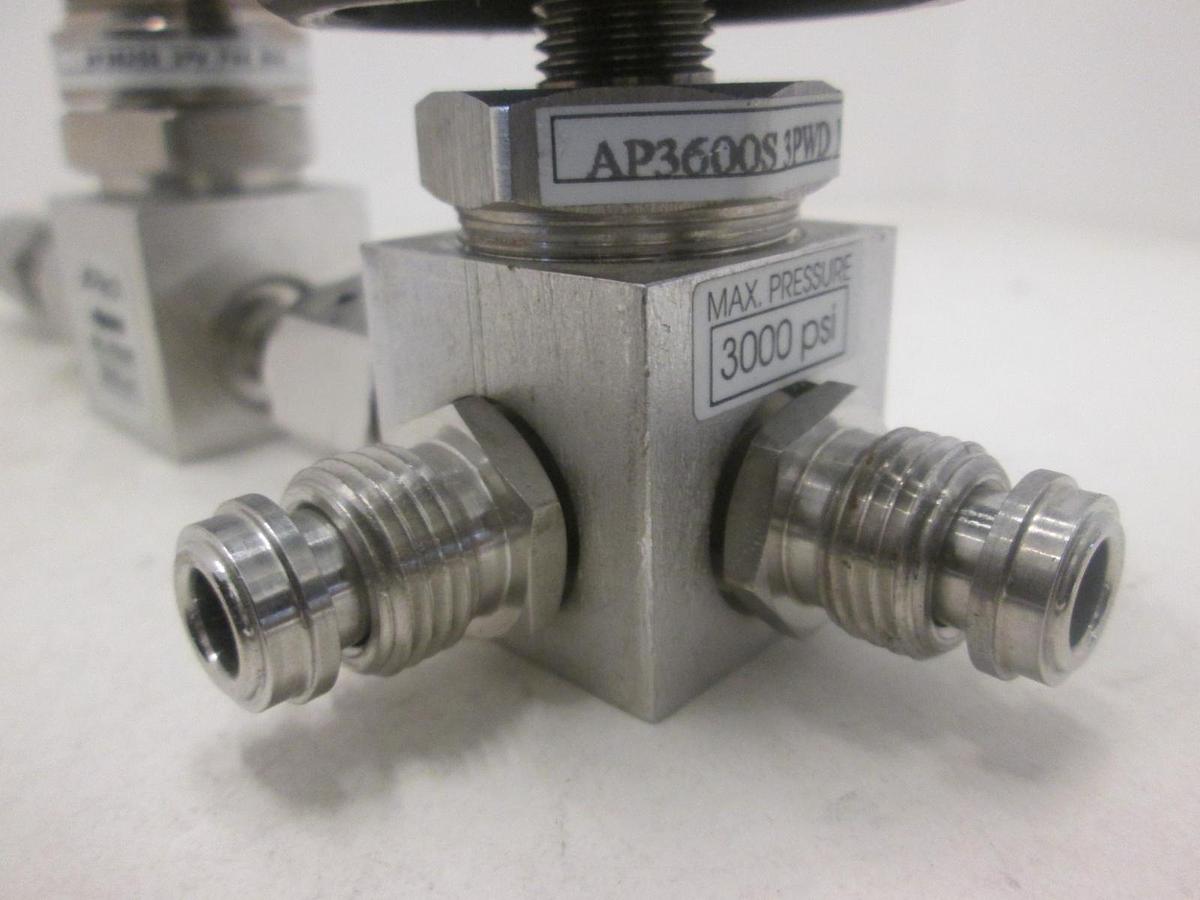 Used APTech, AP3600S Diaphragm Valve Assy w/ AP3625S, Used