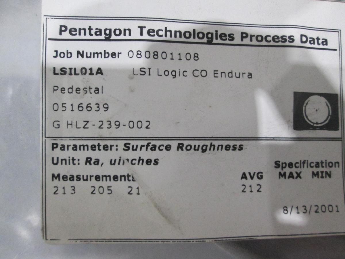 Used Pentagon Technlogies, LSI Logic CO Endura, 0020-22196, Pedestal, New