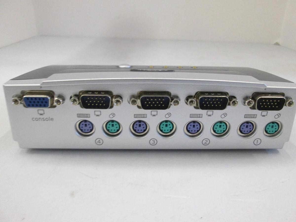 Used Belkin, OmniView E Series, 4-Port KVM Switch, Used