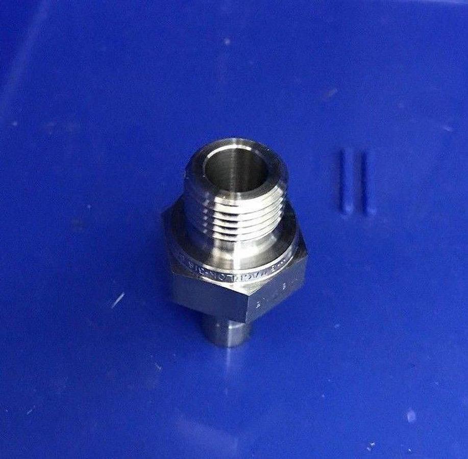 Swagelok Tube Reducer Fitting 1/4" Butt Weld x M16x1.5, Lot of 9