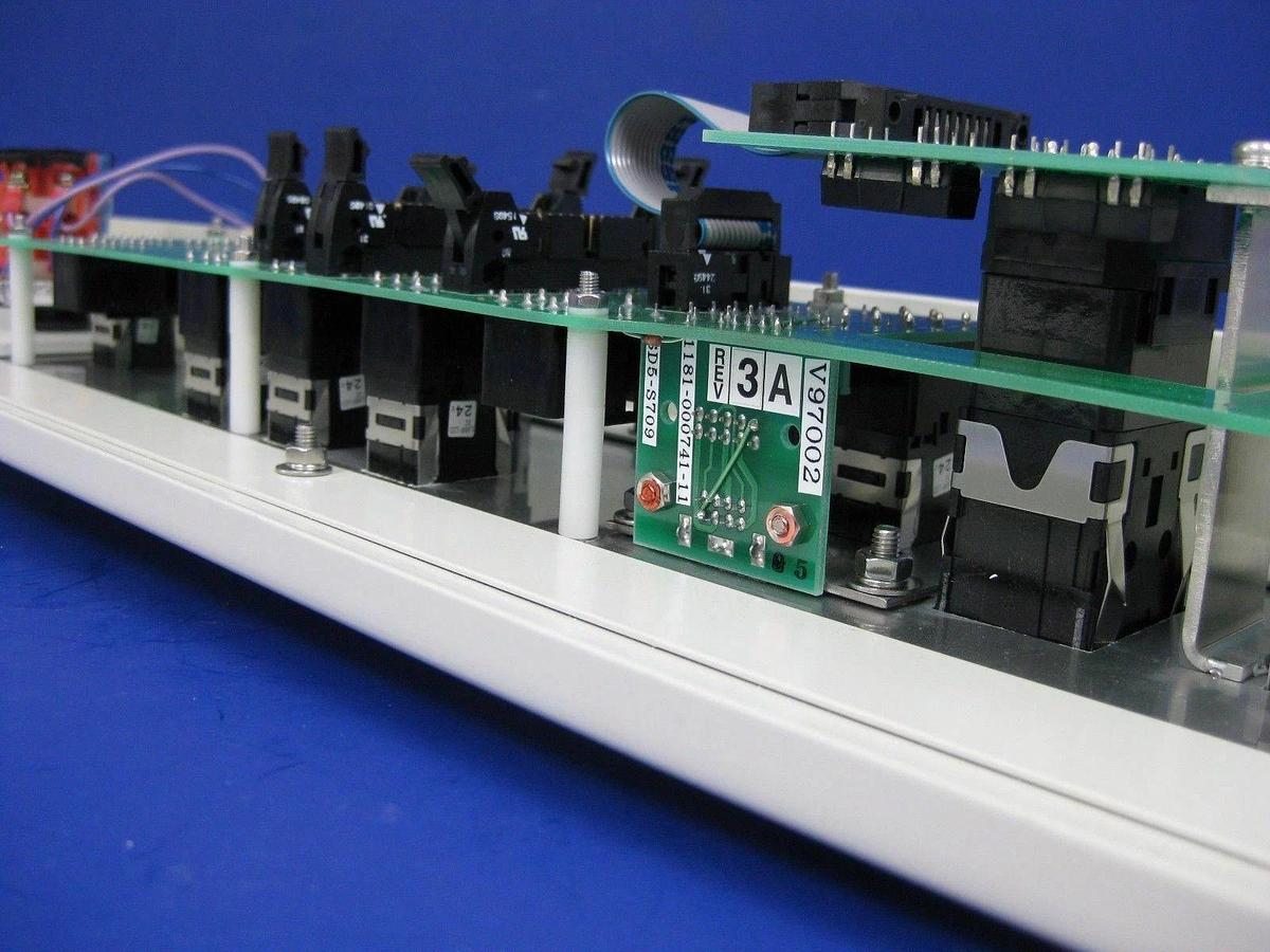Used Tokyo Electron Limited TEL Emergency Shut Off and Control Panel, F-Door/Cassette