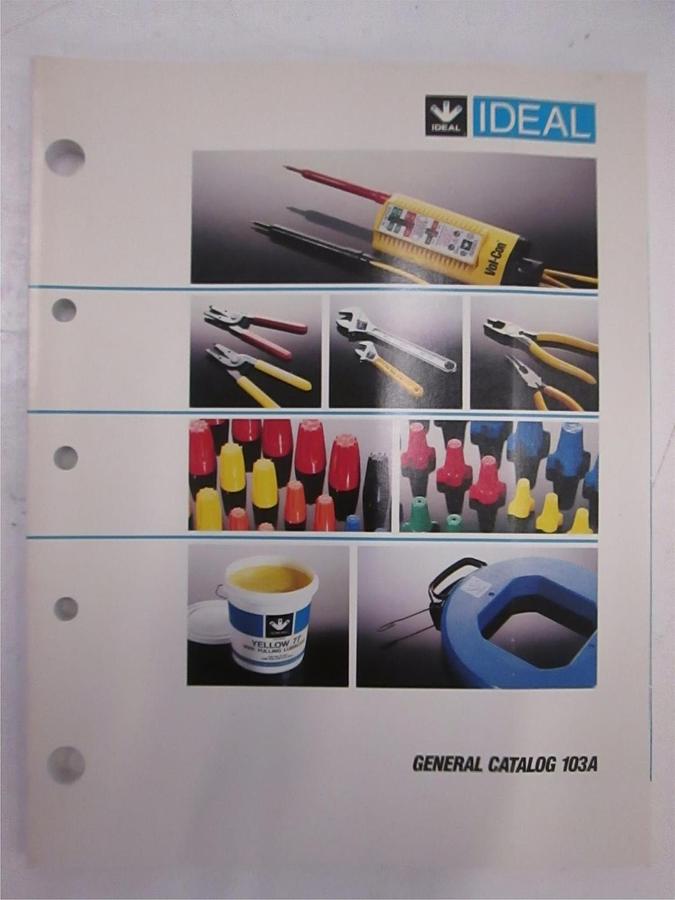 Used Ideal General Catalog 103A, Used