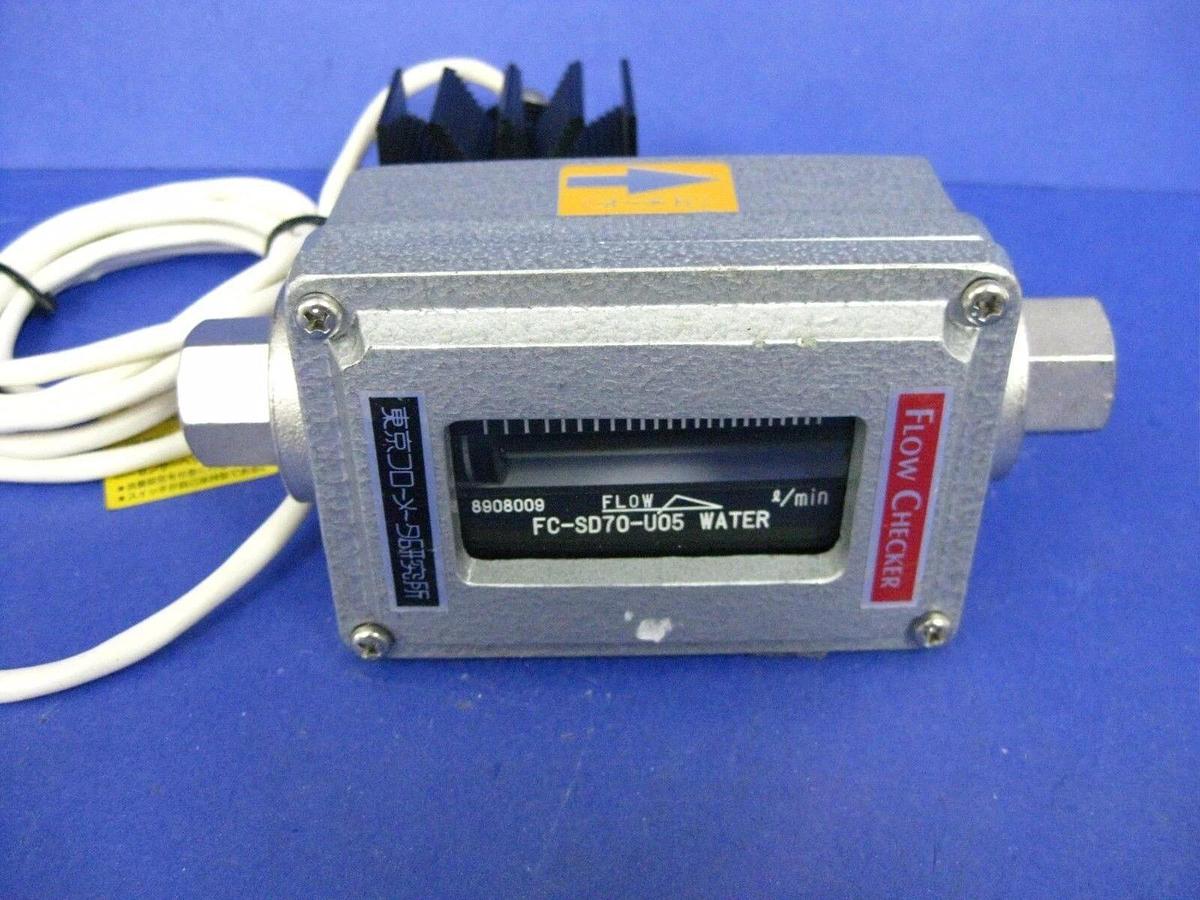 Used Tokyo Flow Checker Flow Meter FC-SD70-TR 0.4-5 Water, Used