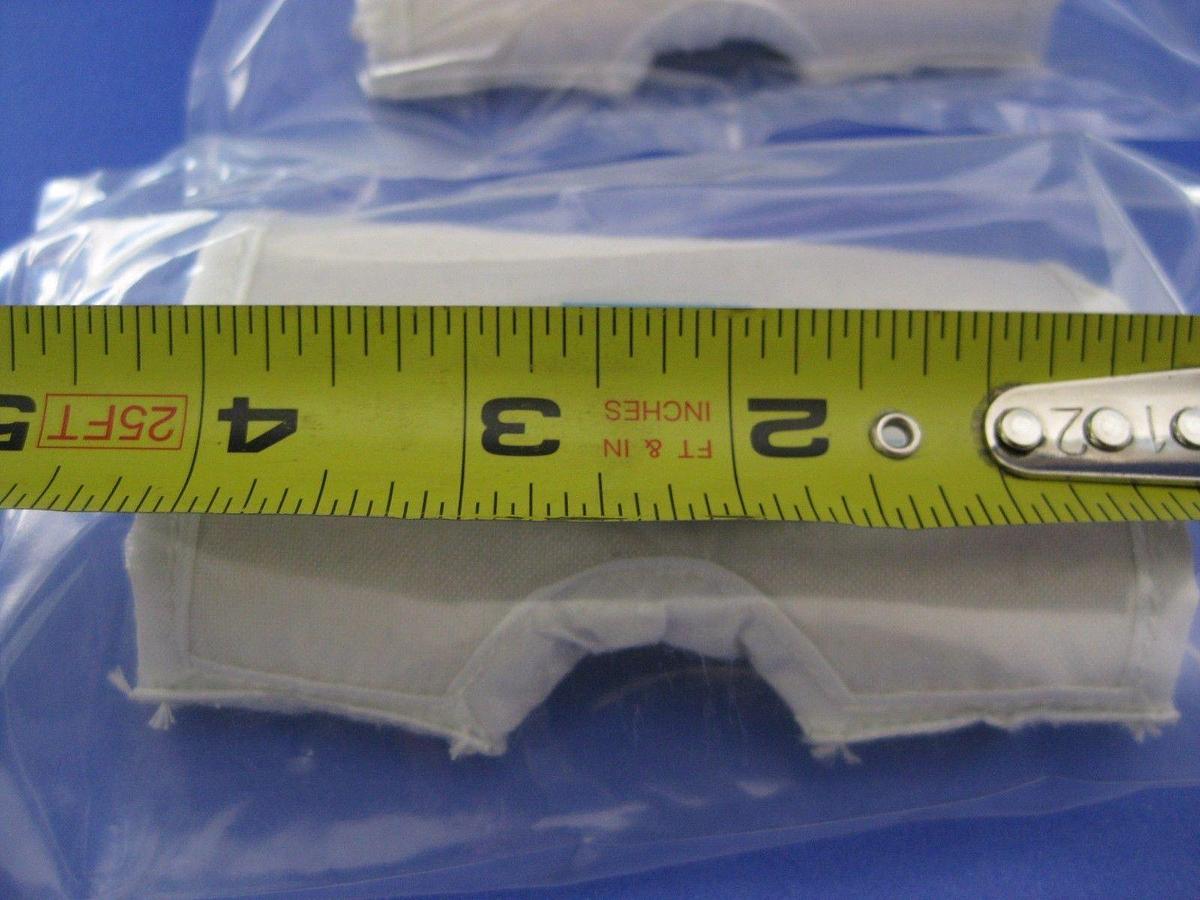 Used TEL 1110-317604-11 (Qty 2) & 1110-319219-11 Insulator Heater Jacket -Lot of 3