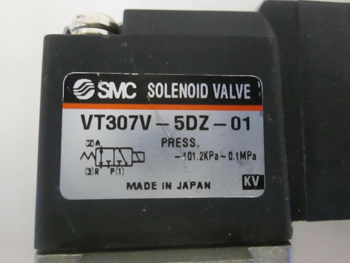 Used SMC, Solenoid Valve, VT307V-5DZ-01, Used