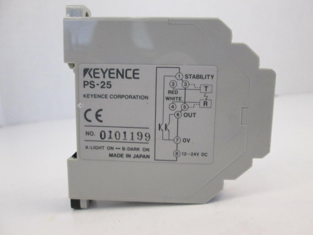 Used Keyence PS-25 Photoelectric Sensor