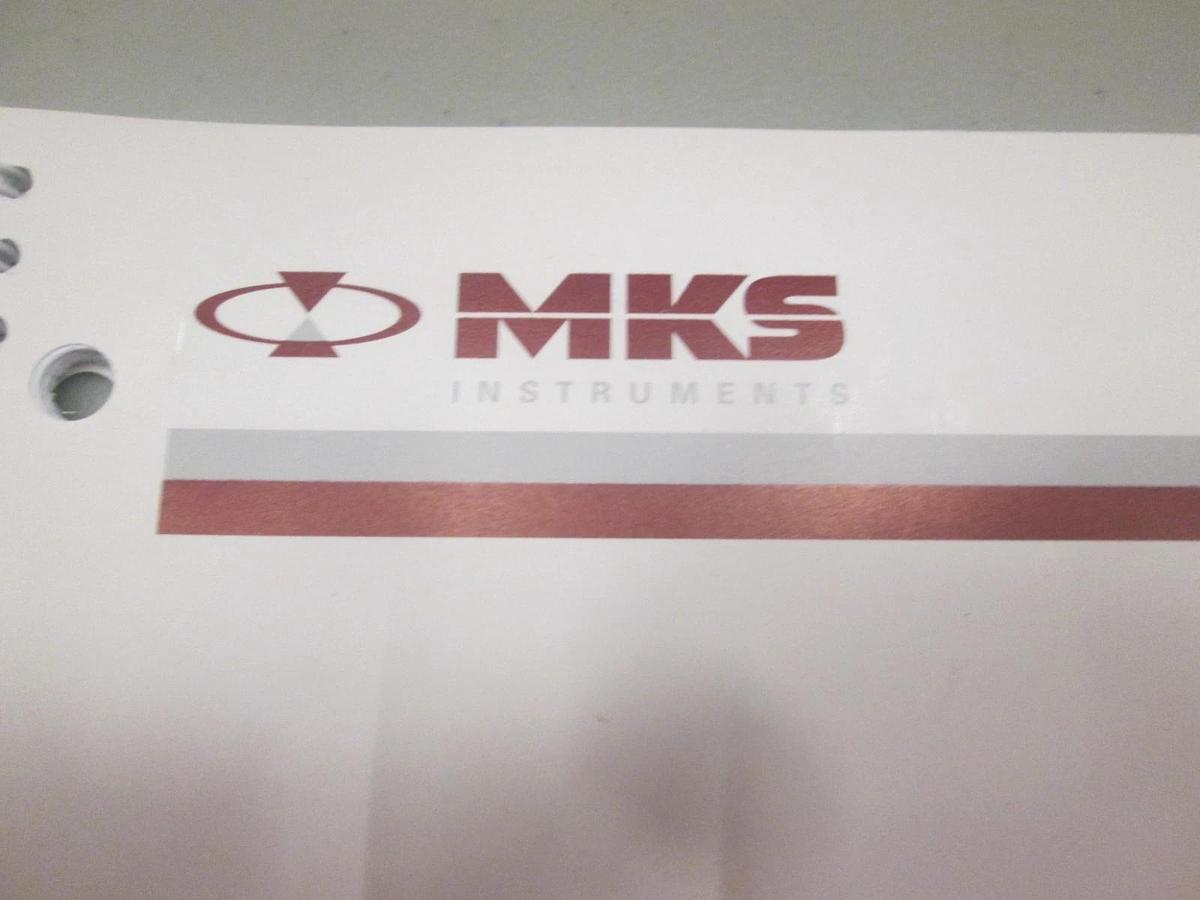 Used MKS, Type 628B Absolute Pressure Transducer Instruction Manual, 122431-P1, Used