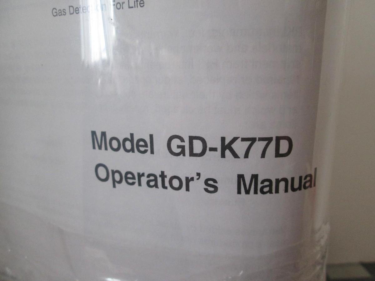 Riken Keiki, GD-K77D, Smart Gas Detector, NH3 Sensor w/ Readout and Manual, New