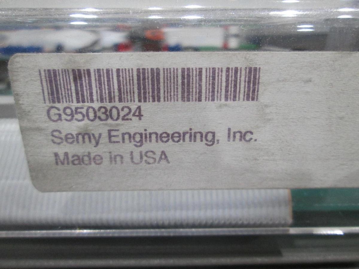 Used Semy Engineering Gas Interface PCB, MYP830400B with Case and Process Box, Used