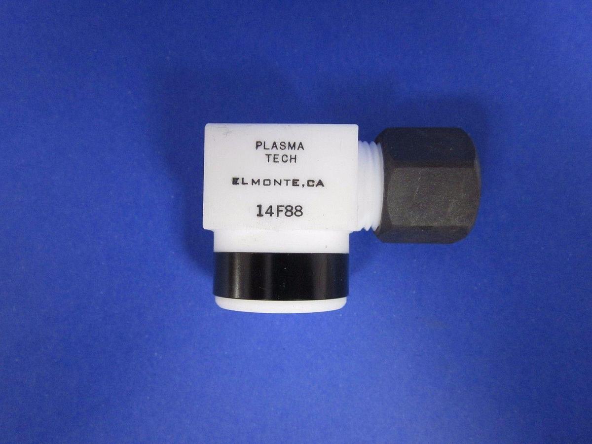 Plasma Tech Elbow Female Connector 14F88, 1/2" Tube x Pipe Thread - Lot of 6