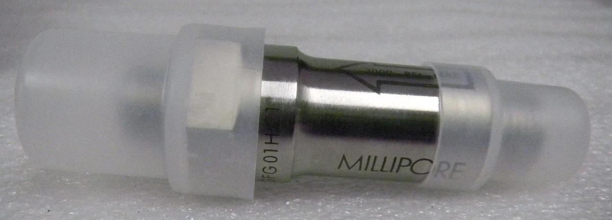 Millipore WGFG01HC1 Wafer Guard Filter, 1/4" O-Ring Seal VCO Compatible, NEW
