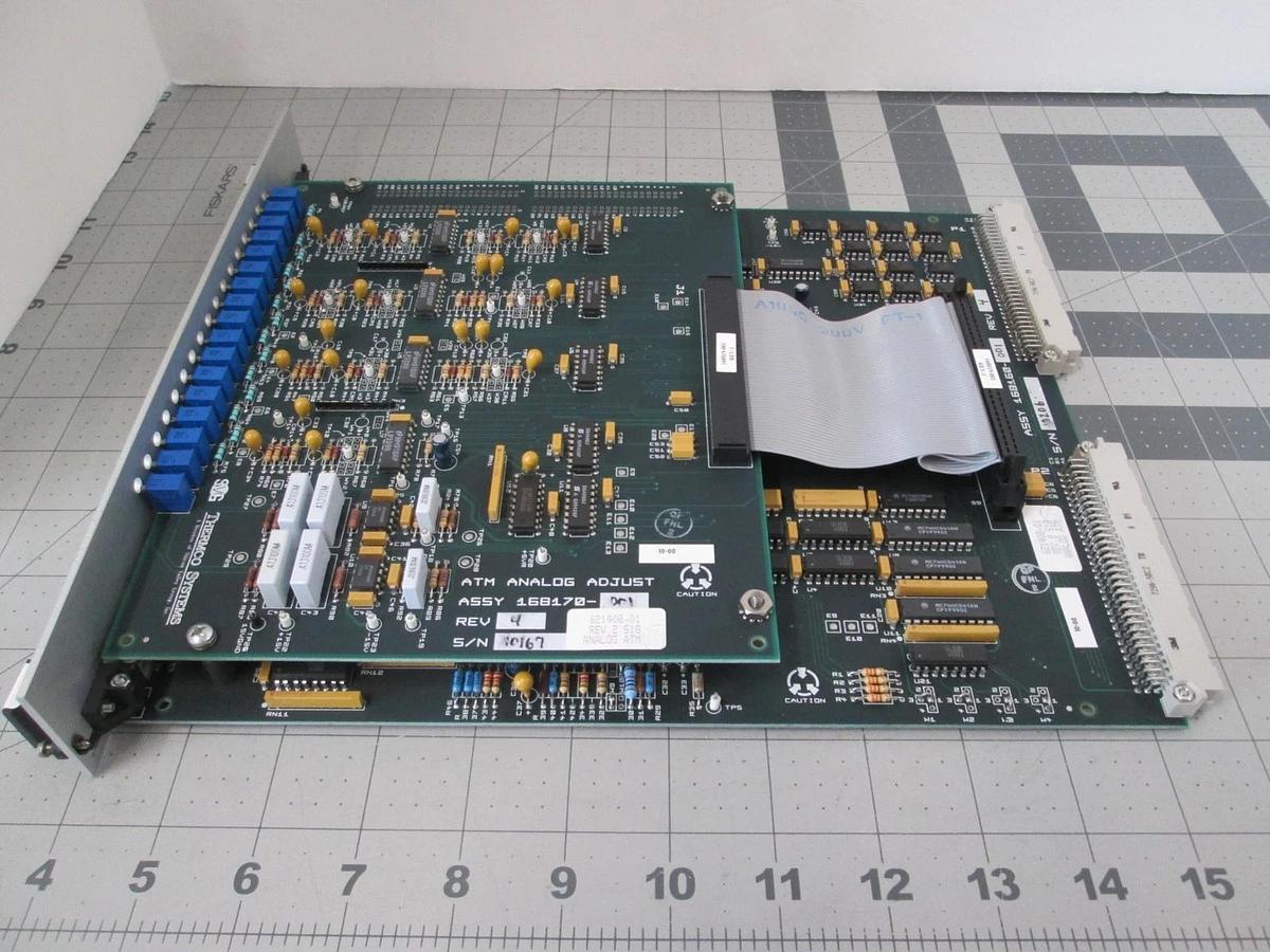SPT Micro SVG AVP, 621408-01, Analog ATM PMC, PCB Assy, New