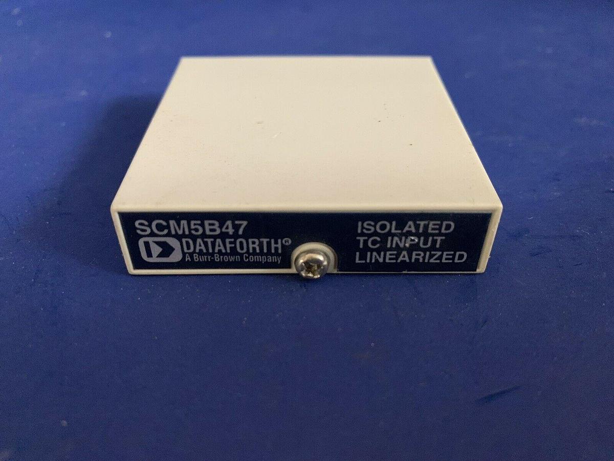 Used DATAFORTH SCM5B47 TYPE S Linearized Thermocouple Input Module - Used