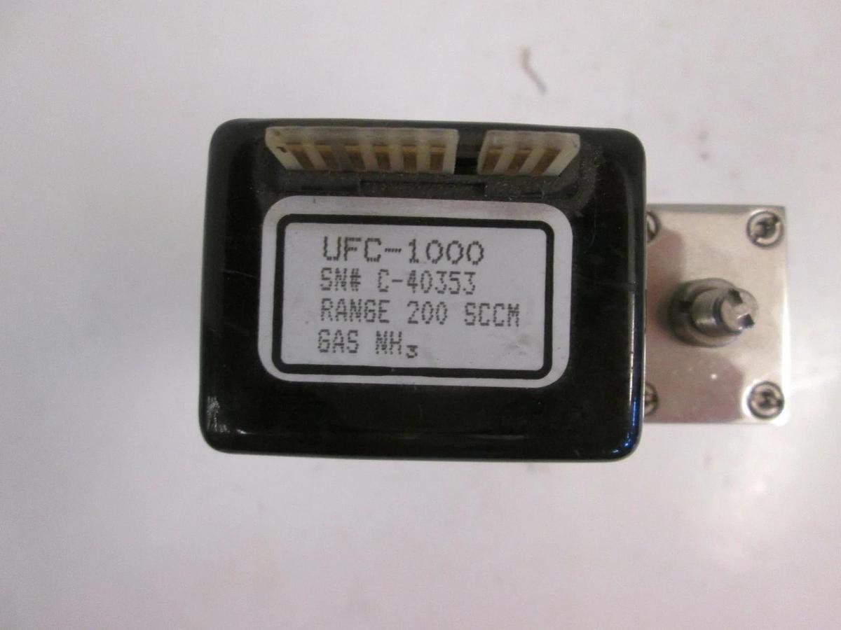 Used Unit UFC-1000, MFC, Mass Flow Controller, NH3, 200 SCCM, Used