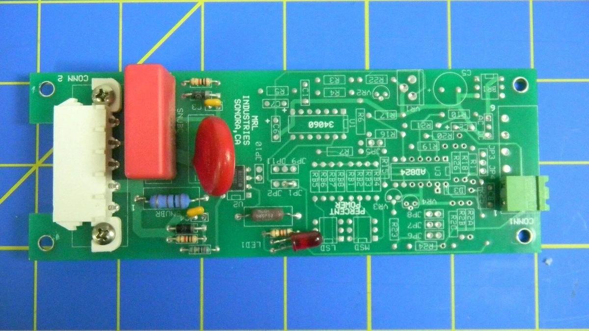 Used Sandvik MRL Industries Firing Card 919-940236 Rev 2, diffusion furnace, used