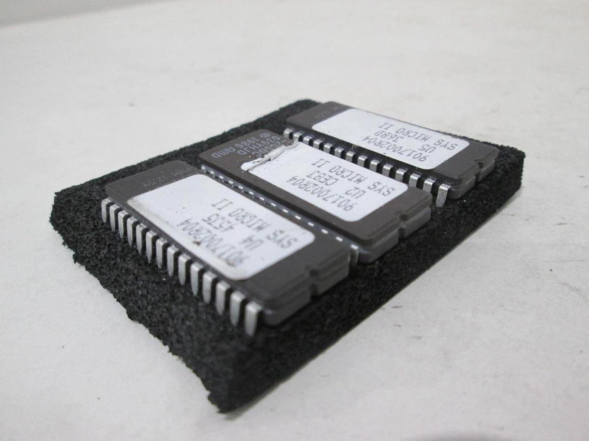 Used Texas Instruments, 9017002R04, SYS Micro II, Integrated Circuit, Used, Lot of 3