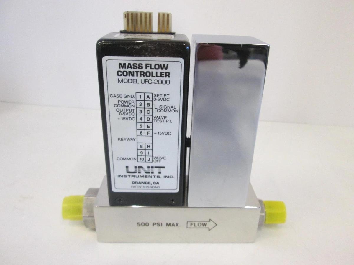 Used Unit Instruments, UFC-2000, Mass Flow Controller, 10 SLM, N2O, Used