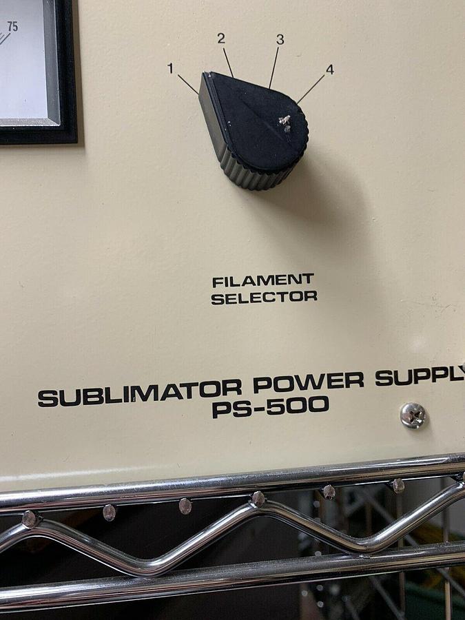 Used Thermionics PS-500 Sublimator Power Supply, Used