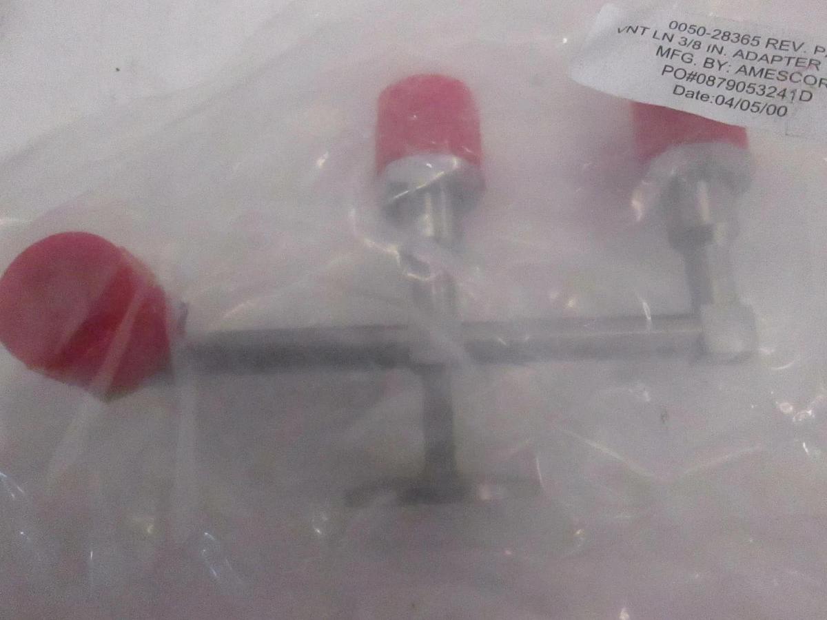 Used AMAT, VNT LN 3/8" Adapter WBLLB, 0050-28365, Used