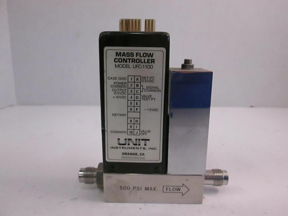 Used Unit UFC-1100 Mass Flow Controller, 10%PH3/AR, 500 SCCM, Used