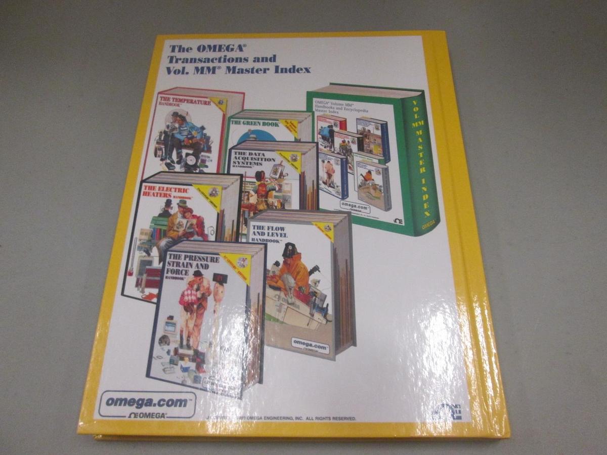 Used Omega, Transactions and Vol. MM Master Index, Used
