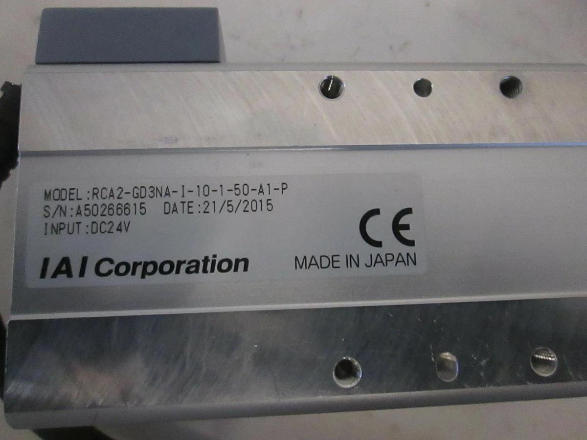 Used IAI, ACON-C-101-DV-0-0 Actuator Controller w/ RCA2-GD3NA Robo Cylinder, Used