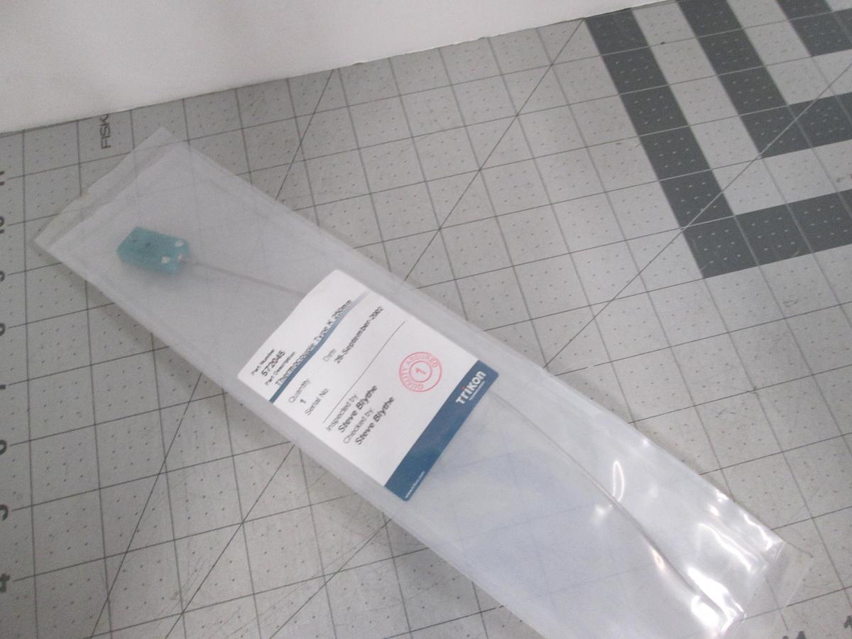 Trikon Tecgnologies, 572045, Type K Thermocouple, 250MM, New