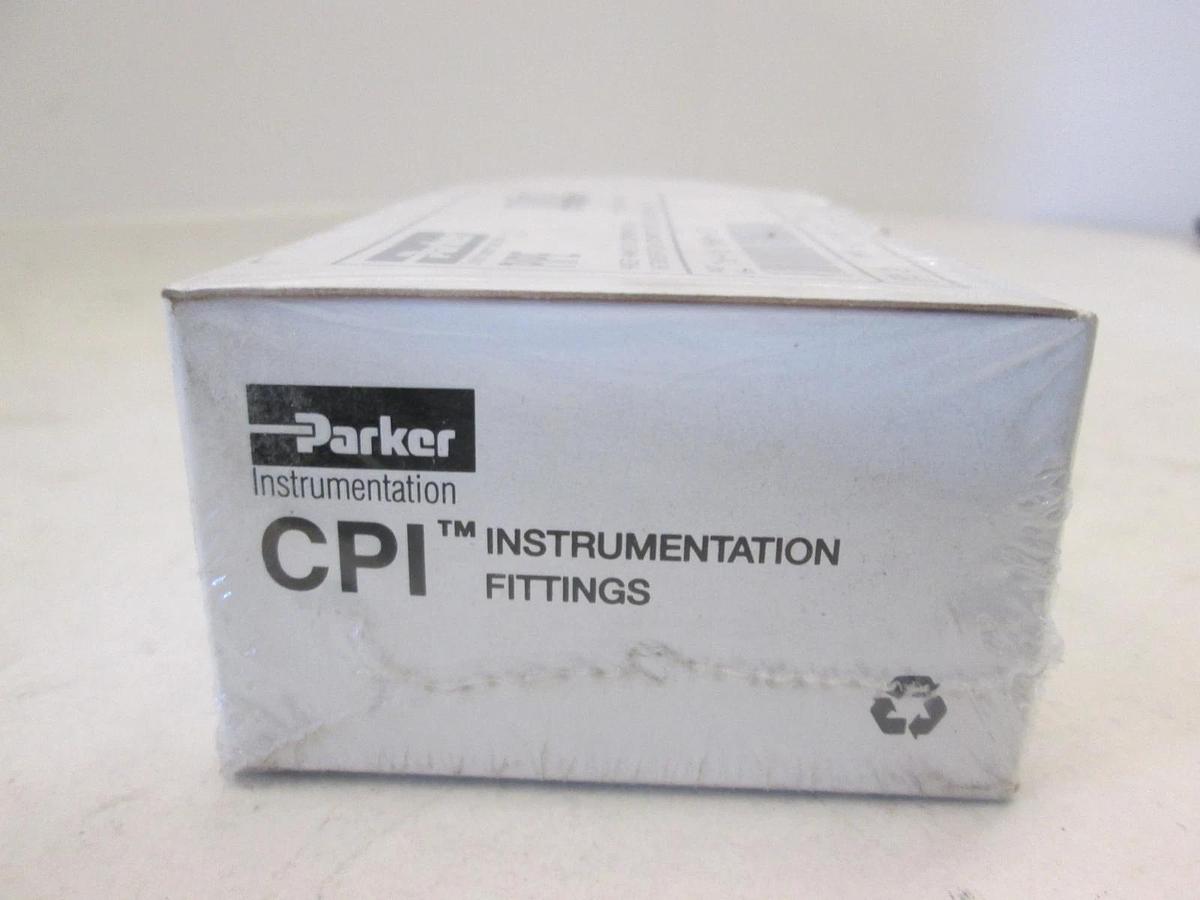 Parker, 16-16 MHN-SS, Male Hex Nipple Box of 2, New, Original Packaging