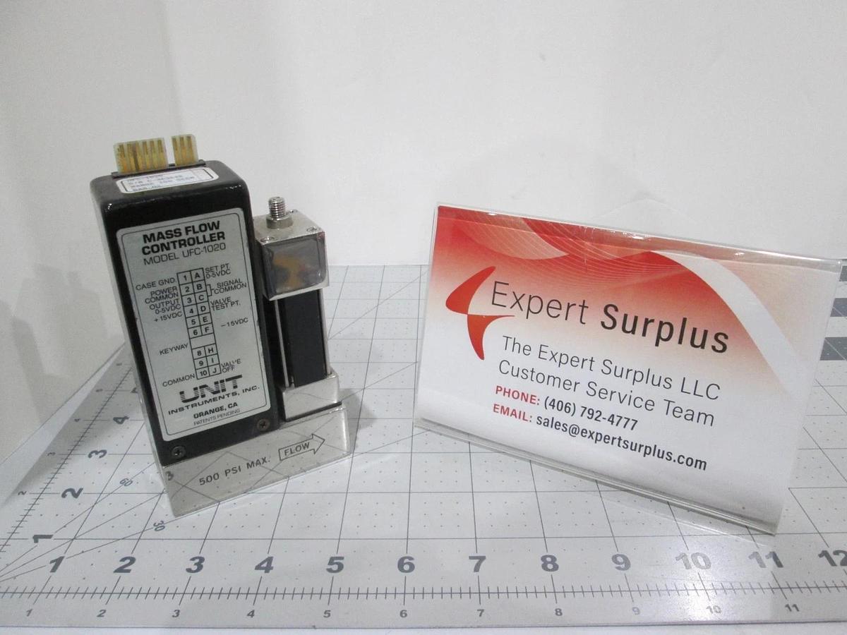 Used Unit, UFC-1020, Mass Flow Controller, O2, 10 SCCM, Used