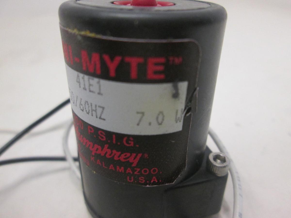 Used Humphrey, 41E1, Mini-Myte Solenoid Valve Assy, Used