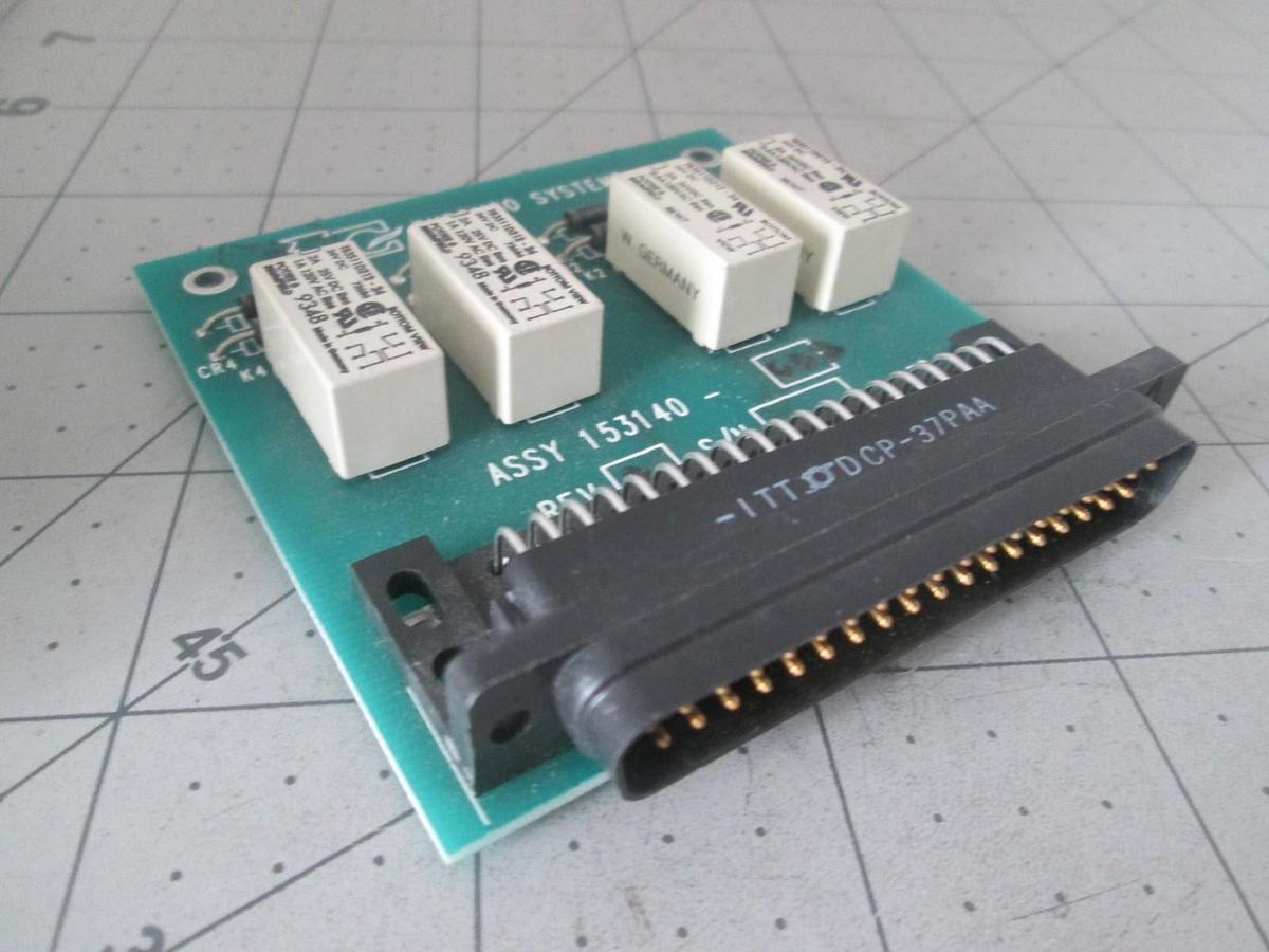 Used SPT Micro, 153140-002, Quad Relay PCB Assy, New