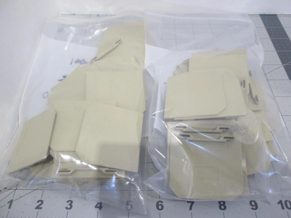 Weidmuller, 0303660000, Terminal Block End Plate, New, Lot of 50