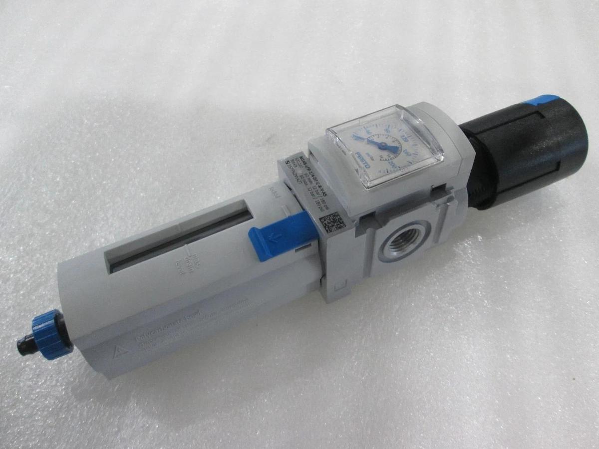 Used Festo, MS4N-LFR-1/4-D7-C-R-V-AS, Filter Regulator, Used
