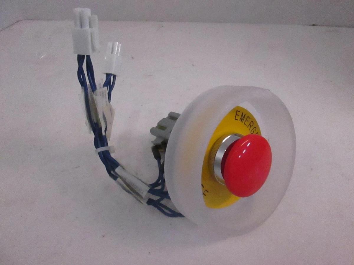 Used Emergency Off Button with Idec 41-10650, Used