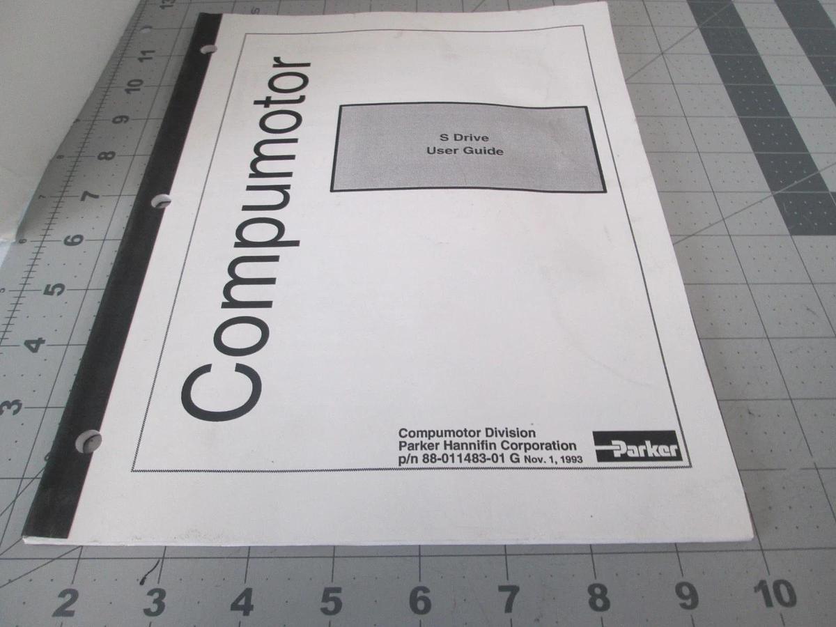 Used Parker, Compumotor S Drive User Guide, Used