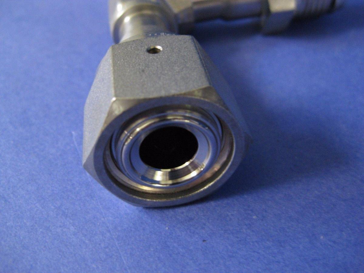 Used Swagelok TEE Assy, 1/2" MVCR x 1/2" FVCR x 1/2" Tube Buttweld, Lot of 2