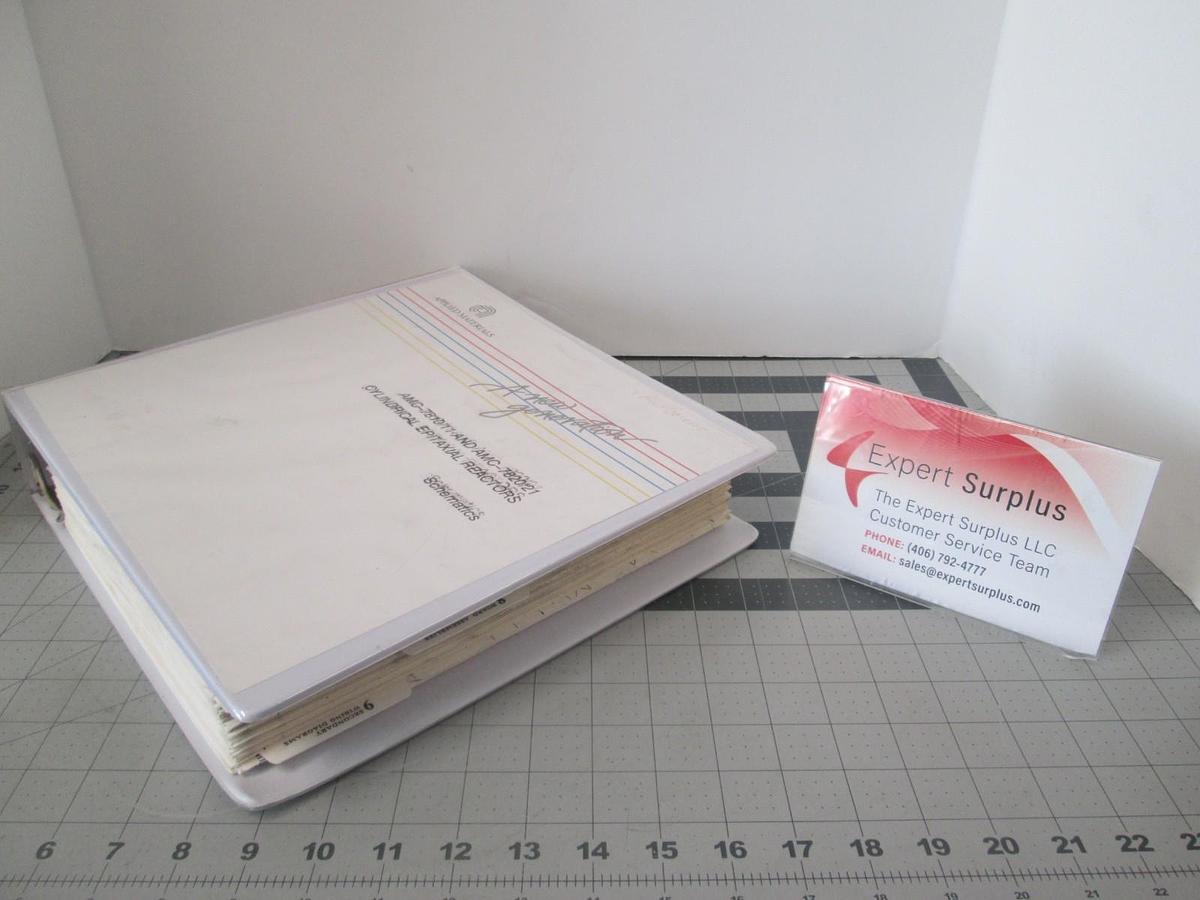 Used Applied Materials, AMC-7810-11, AMC-7820-21 Cylindrical Epitax Schematics, Used