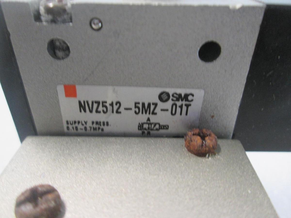 Used SMC, NVZ512-5MZ-01T, Solenoid Valve Assy, Used