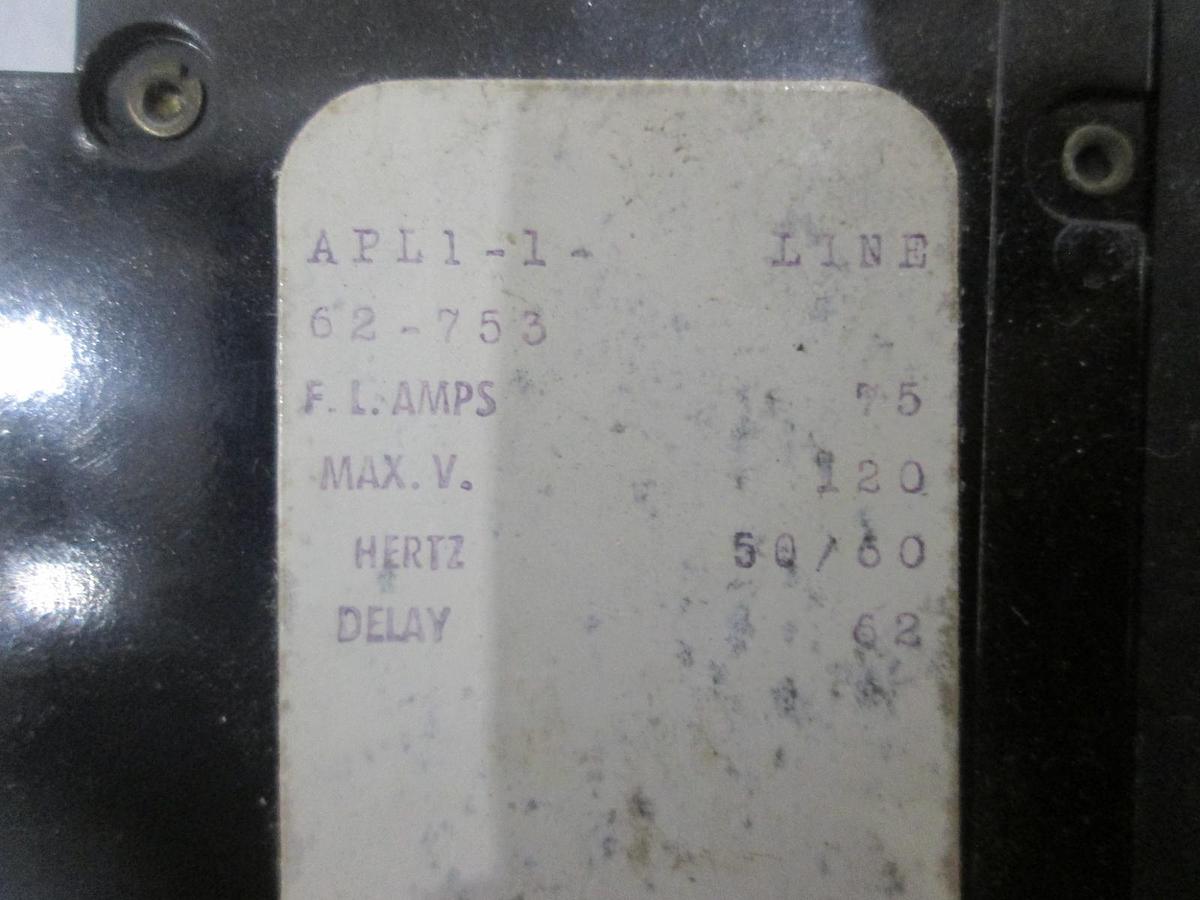 Airpax, APL1-1-62-753, 1 Pole, Circuit Breaker, 5A, New