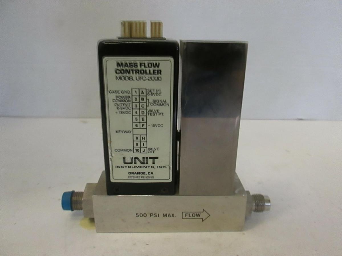 Used Unit UFC-2000, Mass Flow Controller MFC, Ar, 30 SLM, Used