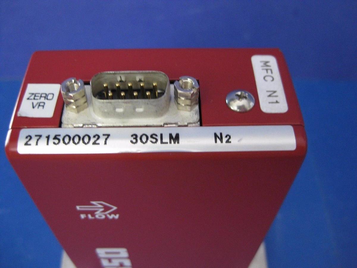 Used Stec SEC-7350 Mass Flow Controller, Surface Mount N2, 30 SLM, Used