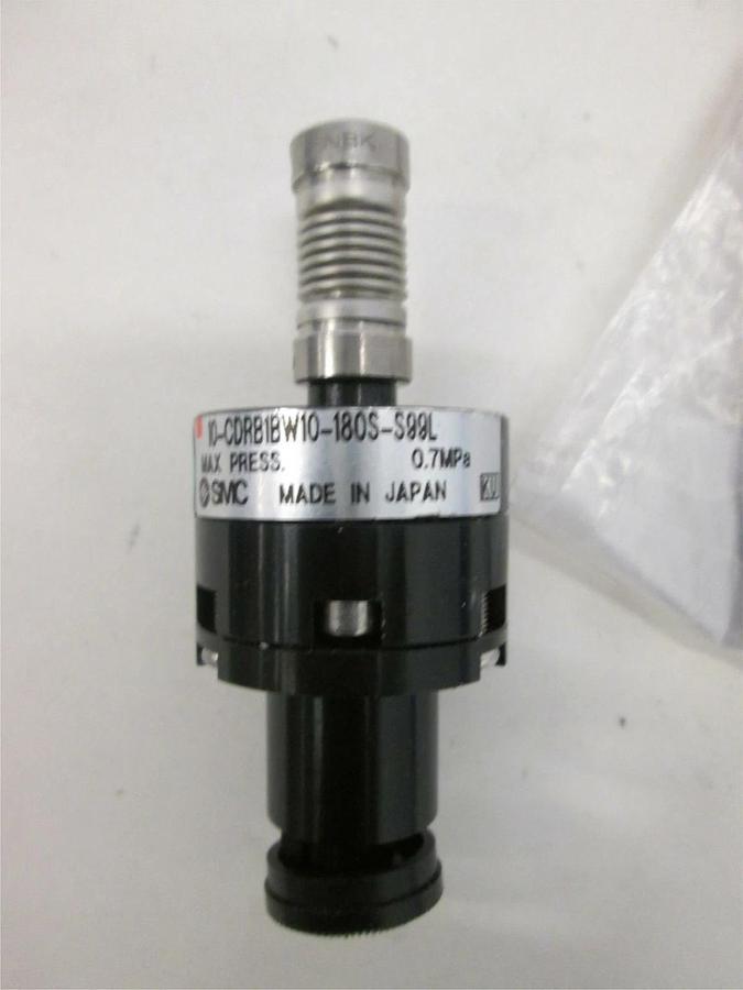 Used SMC, 10-CRB1BW10-180S-S99l, Miniature Rotary Actuator, Used