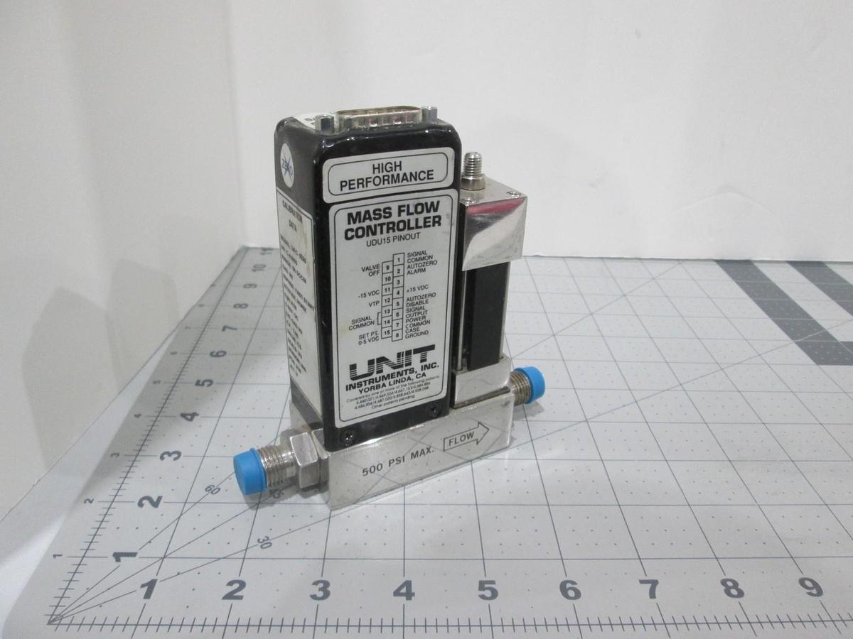 Used Unit, UFC-1020, Mass Flow Controller, 15-Pin, N2, 50 SCCM, Used