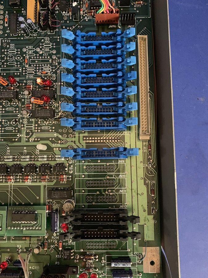 Used Semy Engineering Gas Interface PCB, MYP830400 W/ MYP821610C, Used