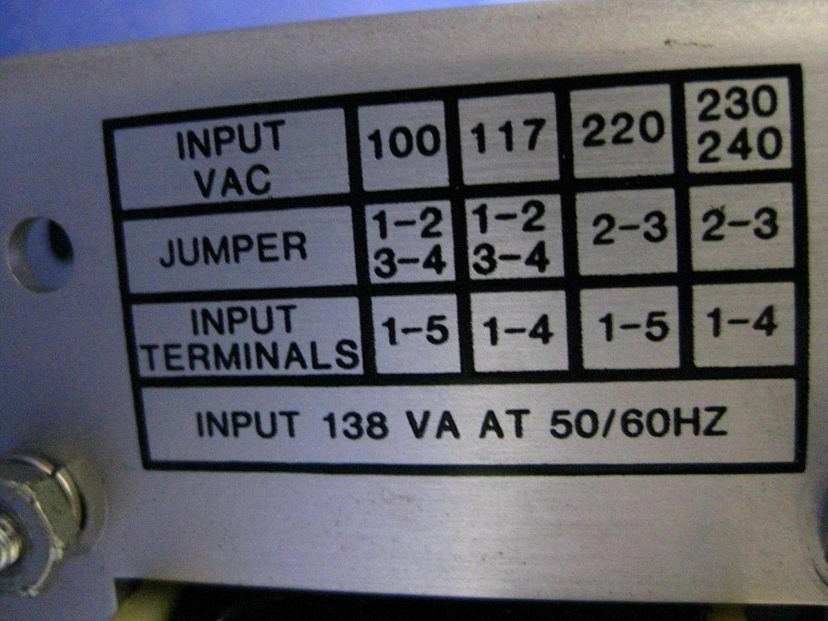 Used ACDC Electronics 24N2.4 Power Supply, 24V, 2.4A, Used