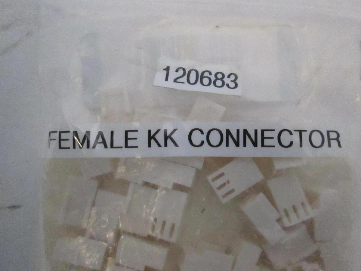 Mouser Electronics Female KK Connector, .098 KK Housing, New Lot of 100