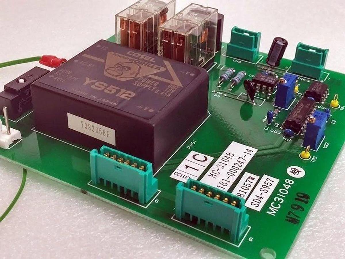 Used TEL Tokyo Electron MC-31048 Circuit Board for TS-4000Z-16 Unit, DS1181-000247-14